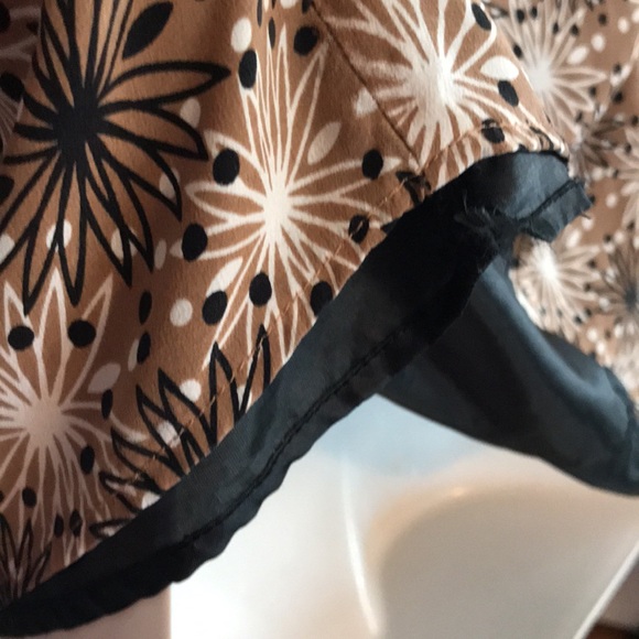 🍁3 for $25🍁 Leona by Lauren Leonard 100% silk blouse fully lined scoop neck - Picture 5 of 7